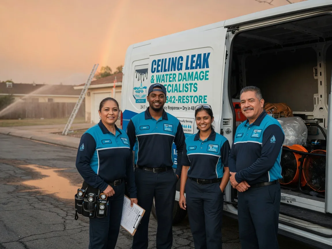 Ceiling Leak Cleanup company in Johnsonburg, PA