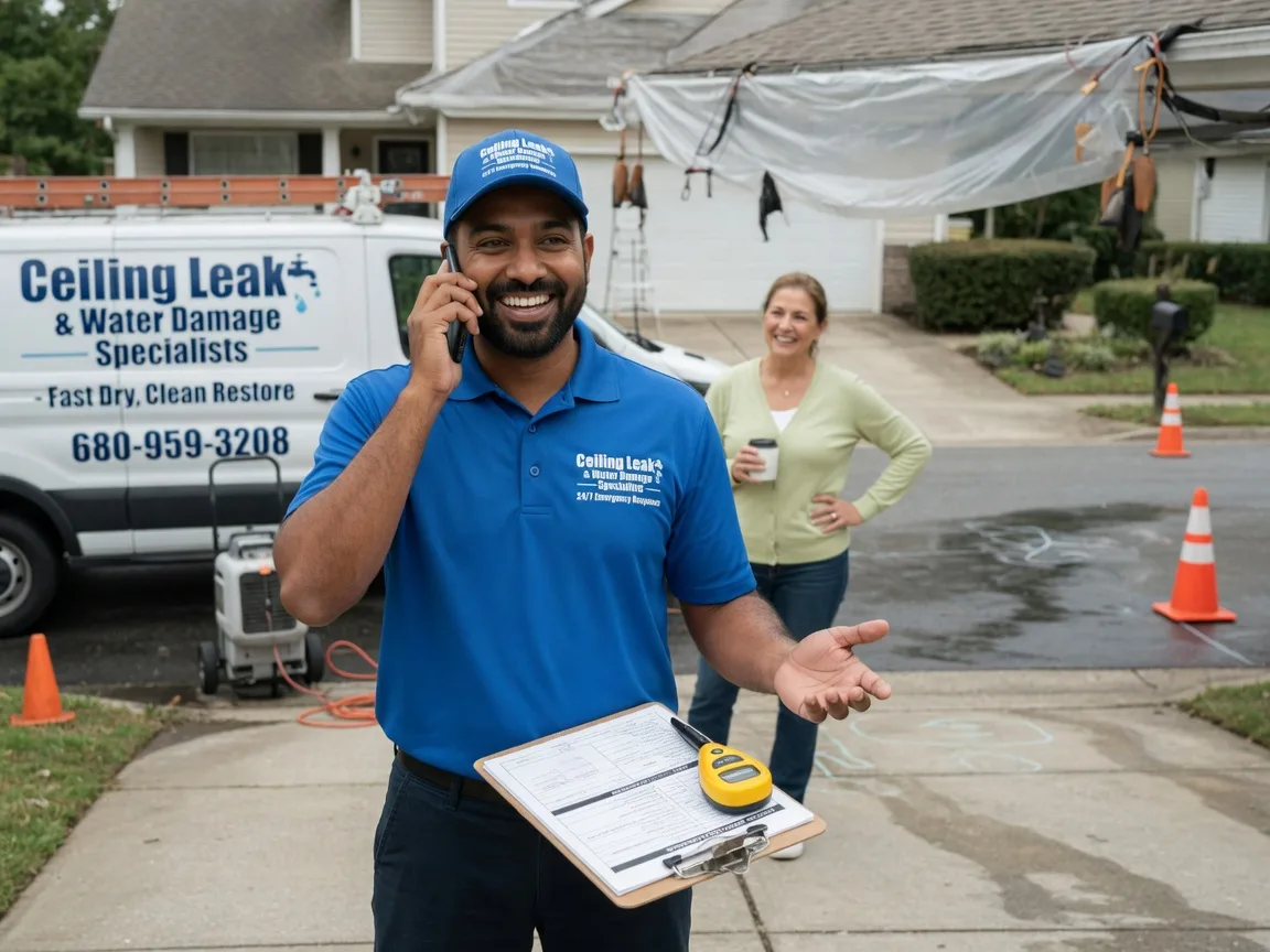 Ceiling Leak Cleanup Johnsonburg, PA FAQs